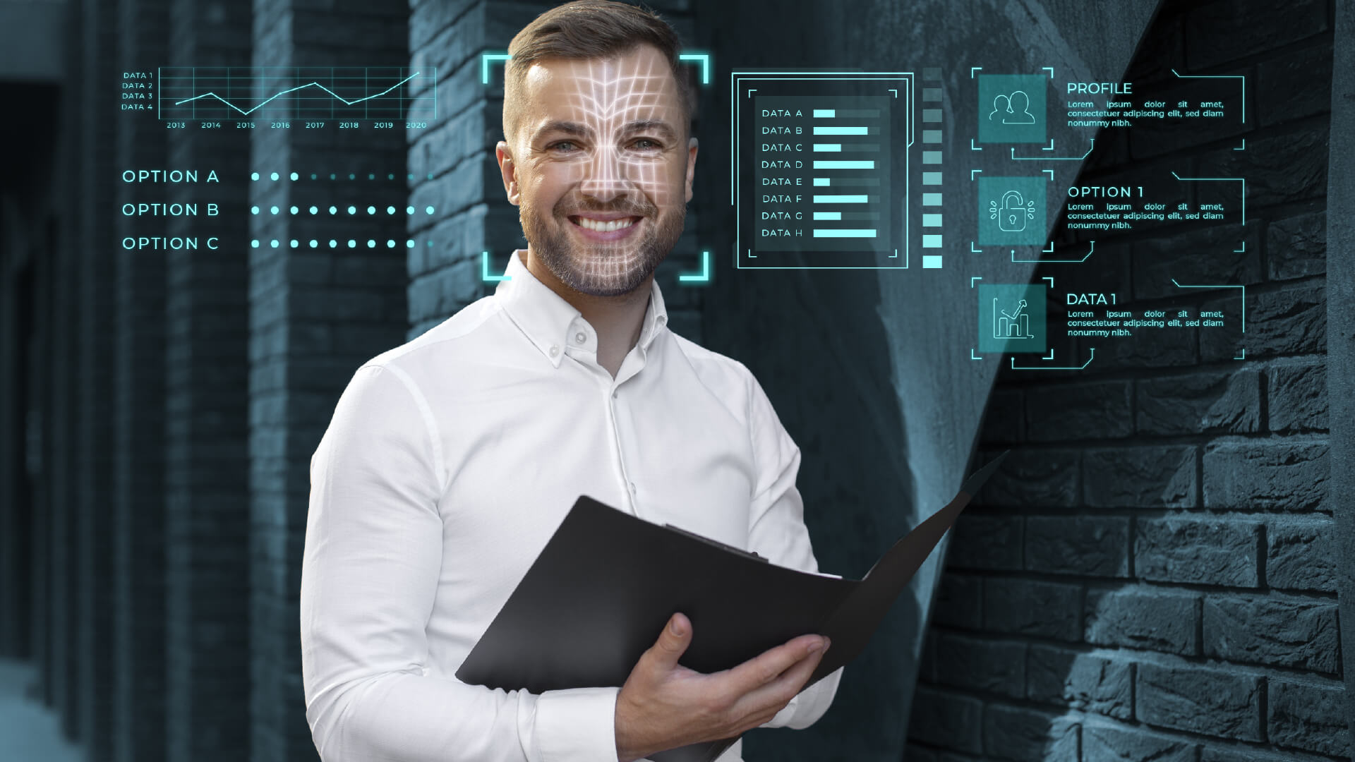 En projektleder, der bruger AI