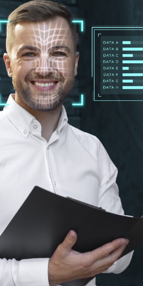 En projektleder, der bruger AI